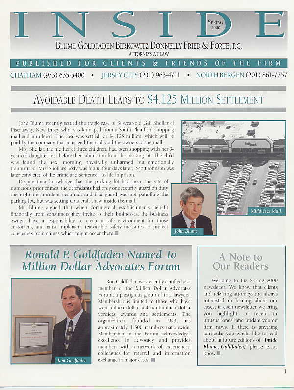 Million Dollar Advocates Forum